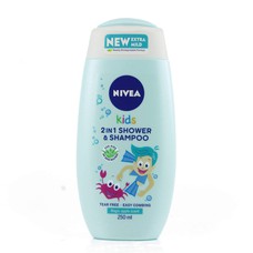Nivea Kids 2u1 gel za tuširanje i šampon za dječake 250 ml