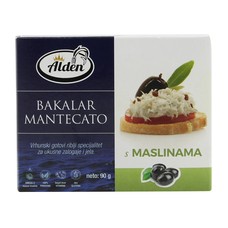 Bakalar na bijelo Mantecato s maslinama 90 g