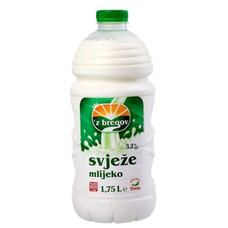 'Z bregov mlijeko svježe 3,2% m.m. 1,75 l