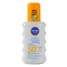 Nivea Sun Sensitive sprej za umirenje kože SPF 50+200 ml