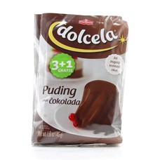 Dolcela prašak za puding čokolada 45 g, 3+1 gratis