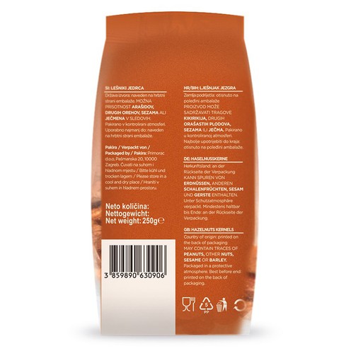 Lješnjak jezgra 250 g