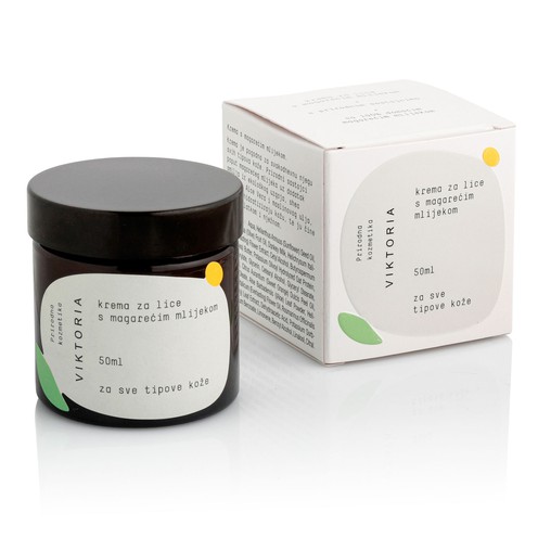 Krema za lice s magarećim mlijekom 50 ml