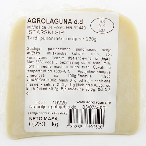 Špin istarski ovčji sir 230 g