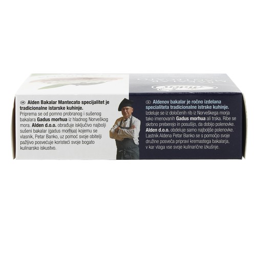 Bakalar na bijelo Mantecato s maslinama 90 g