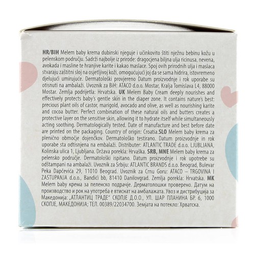 Melem baby krema za pelensku regiju 150 ml