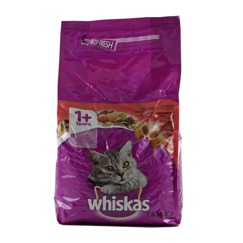 Whiskas hrana za mačke govedina 1,4 kg 