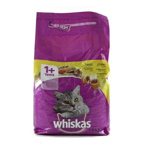 Whiskas hrana za mačke piletina 1,4 kg 