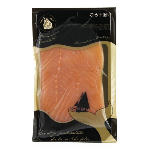 Norveški losos dimljeni narezan 100 g