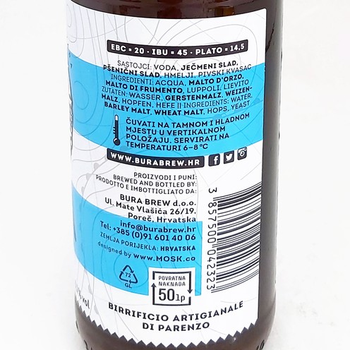 Craft pivo Bura Brew Tornado Ipa 0,33 l