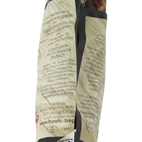 Suha istarska kobasica od boškarina 167 g