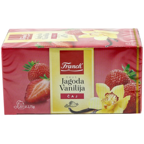 Čaj jagoda - vanilija 