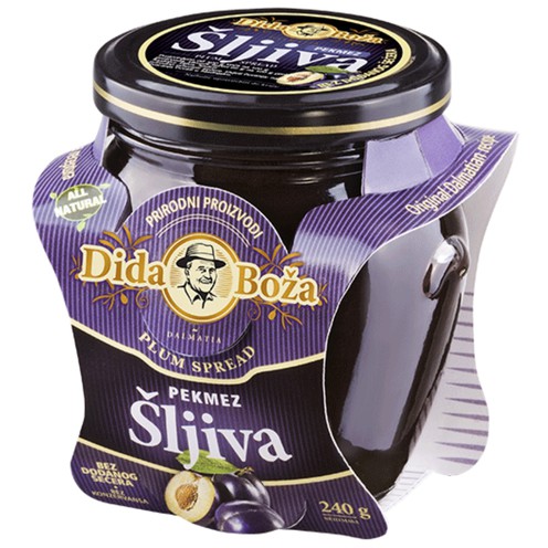 Dida Boža pekmez šljiva bez šećera  240 g 
