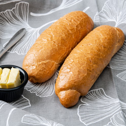 Hot dog bun (80 g) 