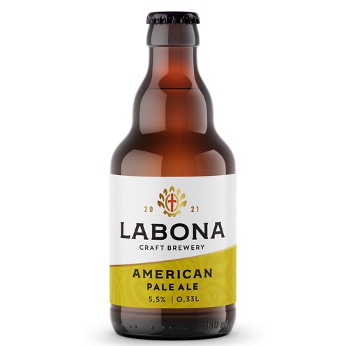 Pivo American Pale Ale  Labona 0,33 l