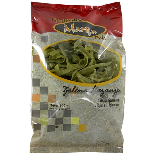 Zelene lazanje 500 g