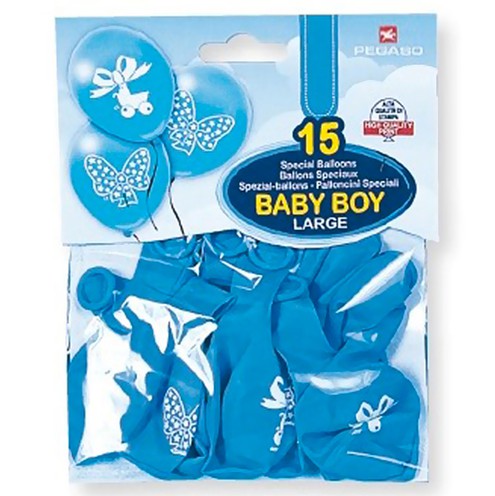 Baloni Baby svijetlo plavi 15 kom