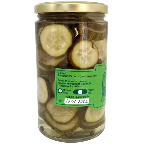 Krastavci pasterizirani 680 g