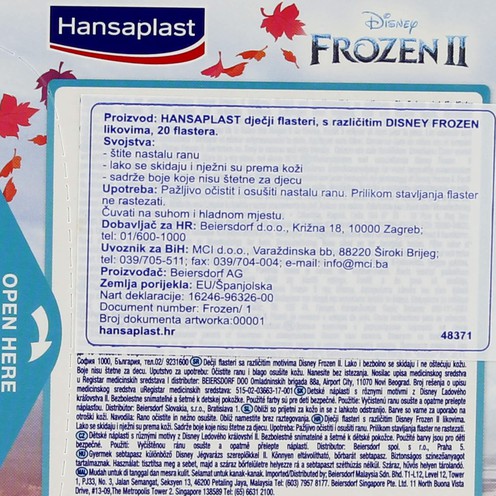 Hansaplast Frozen flasteri (20 kom)