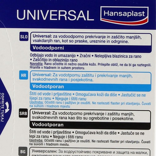 Hansaplast Universal flasteri (10 kom)