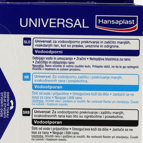 Hansaplast Universal flasteri (20 kom)