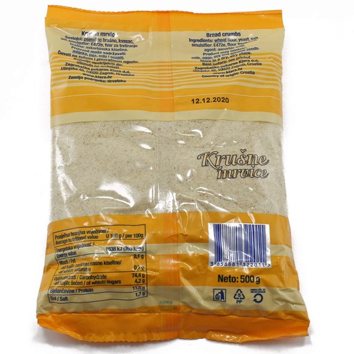 Bread crumbs 500 g