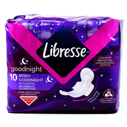 Libresse  Maxi Goodnight higijenski ulošci 10/1