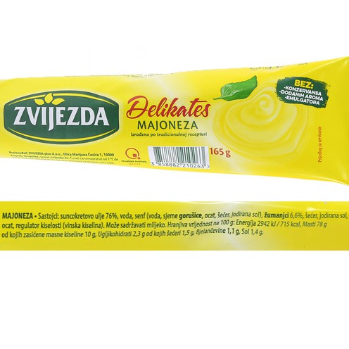 Majoneza 165 g