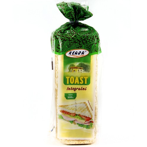 Toast s integralnim brašnom 500 g