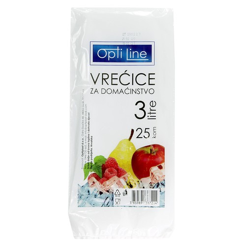 Vrećice za domaćinstvo 3 kg 25/1