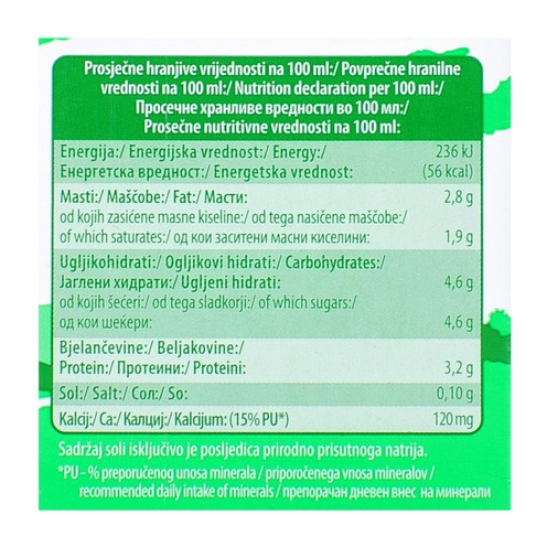 Mlijeko trajno 2,8% mm 0,5 l