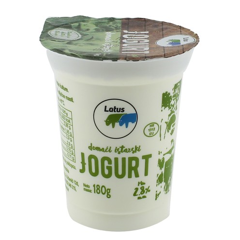 Jogurt domaći istarski 2,8% m.m. 180 g
