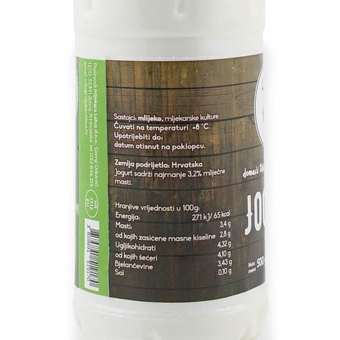Jogurt tekući 3,2% m.m 500 g
