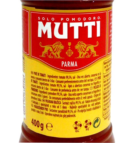 Rajčica pasirana Mutti 400 g
