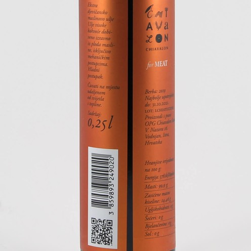 Ekstra djevičansko maslinovo ulje Atilio 0,25 l