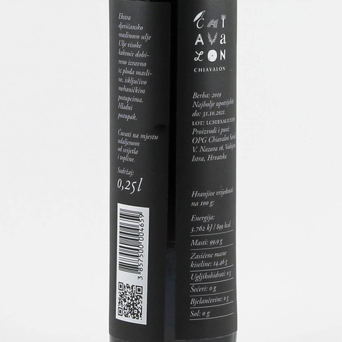 Ekstra djevičansko maslinovo ulje Ex Albis 0,25 l