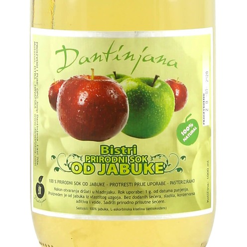 Prirodni sok od jabuke 1 l