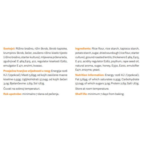 Bijelo pecivo 120 g (3x40 g)