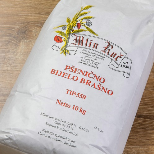 Pšenično brašno bijelo tip 550 10 kg
