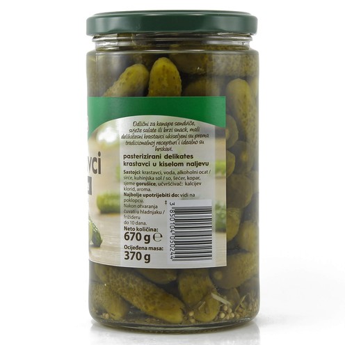 Krastavci Podravka 670 g