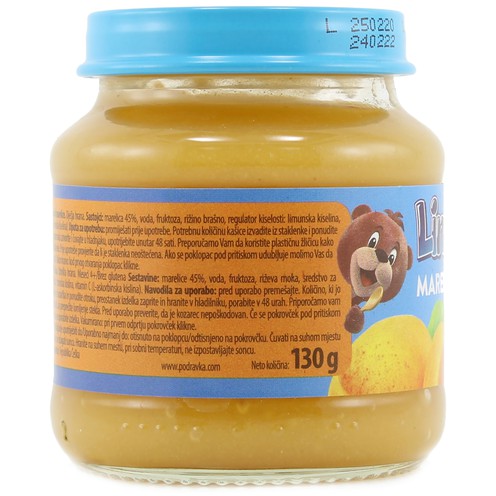 Lino kašica marelica 130 g