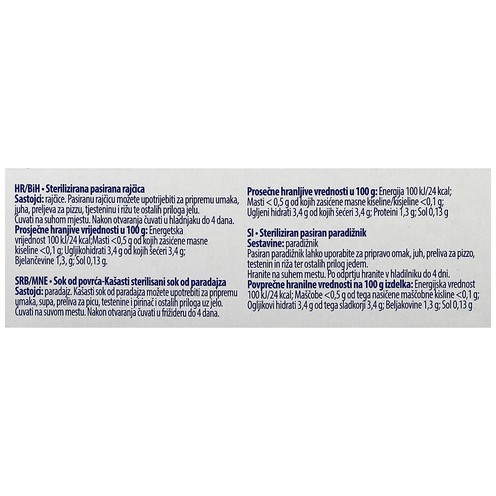 Pasirana rajčica 200 g x 3