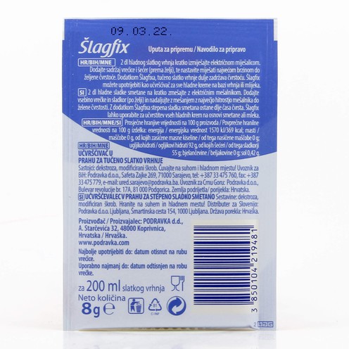 Šlagfix 8 g