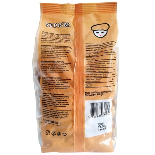 Kikiriki u ljusci suhoprženi 400 g