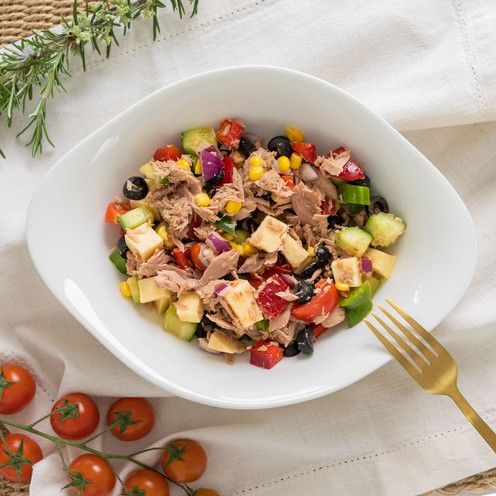Salata od tune i povrća za 1 osobu (250 g)