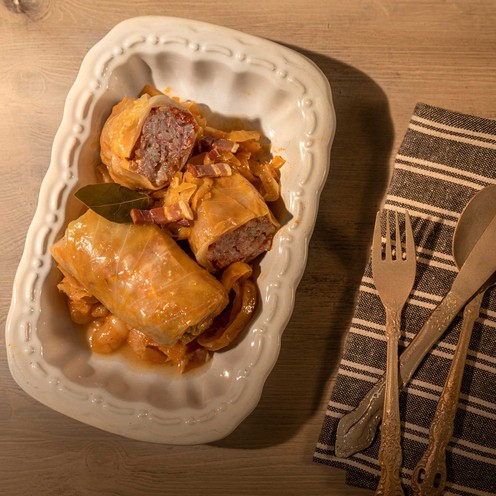 Sarma s kiselim kupusom za 2 osobe (1 kg)