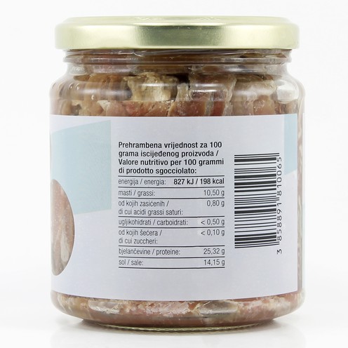 Fileti slanih inćuna 300 g