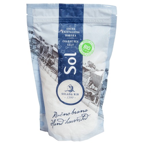 Gruba BIO morska sol 600 g