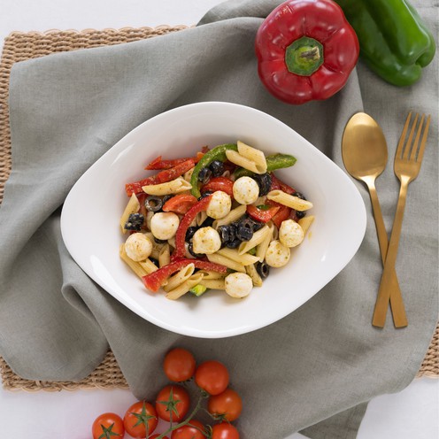 Tjestenina s povrćem i pestom genovese za 1 osobu (250 g)