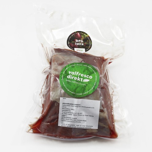 Meso boškarina u komadu za 4 osobe (1 kg)